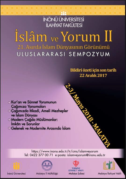 İSLAM VE YORUM II SEMPOZYUMU