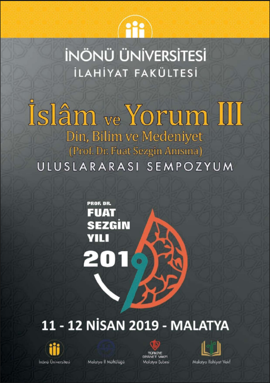 İSLAM VE YORUM III ULUSLARARASI SEMPOZYUM